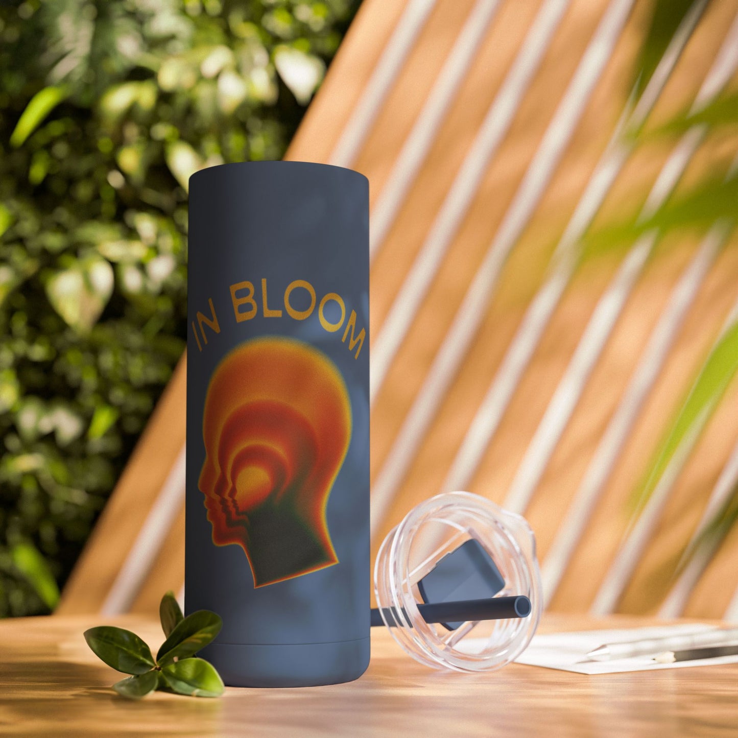 In Bloom Skinny Matte Tumbler, 20oz