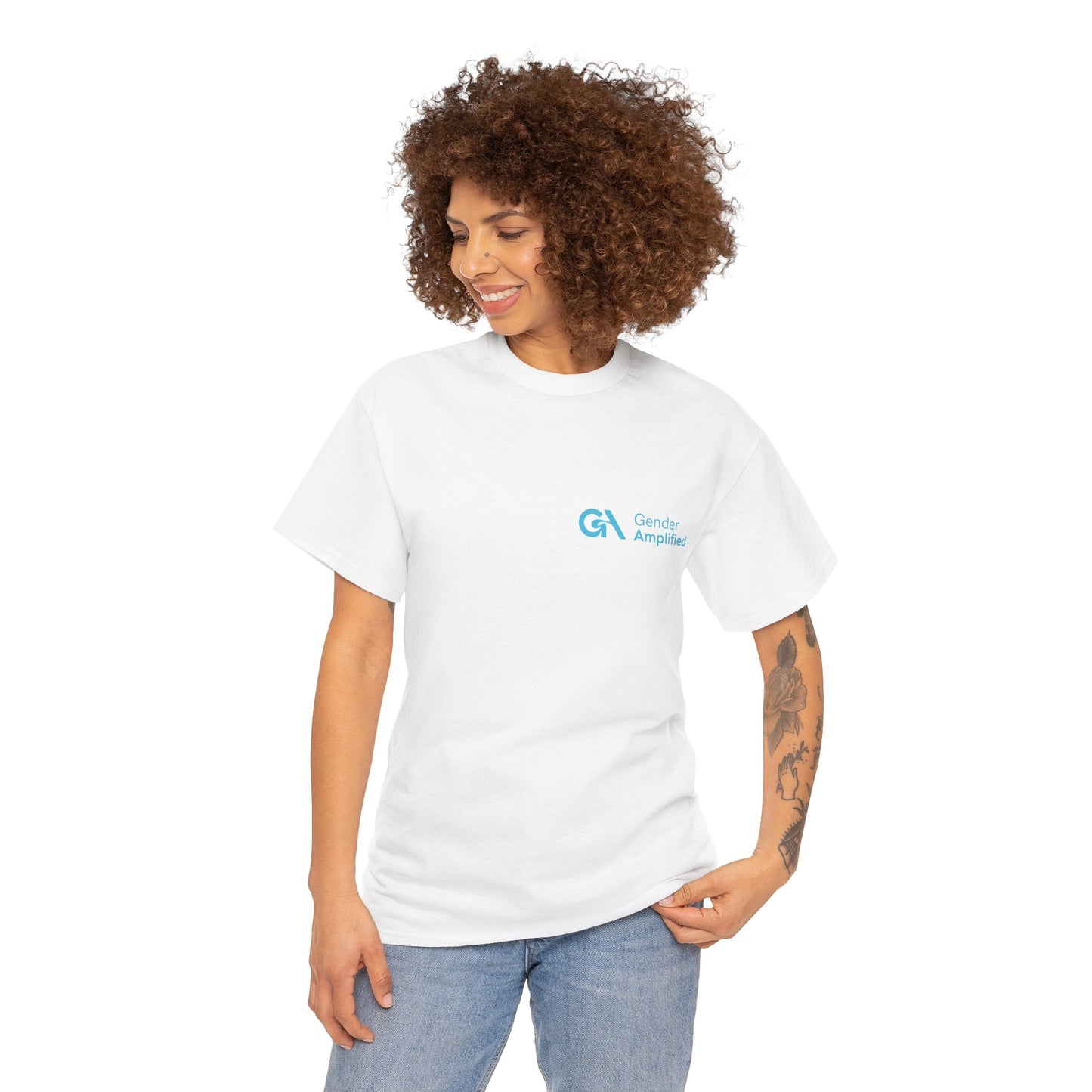 GA Blue Logo Tee