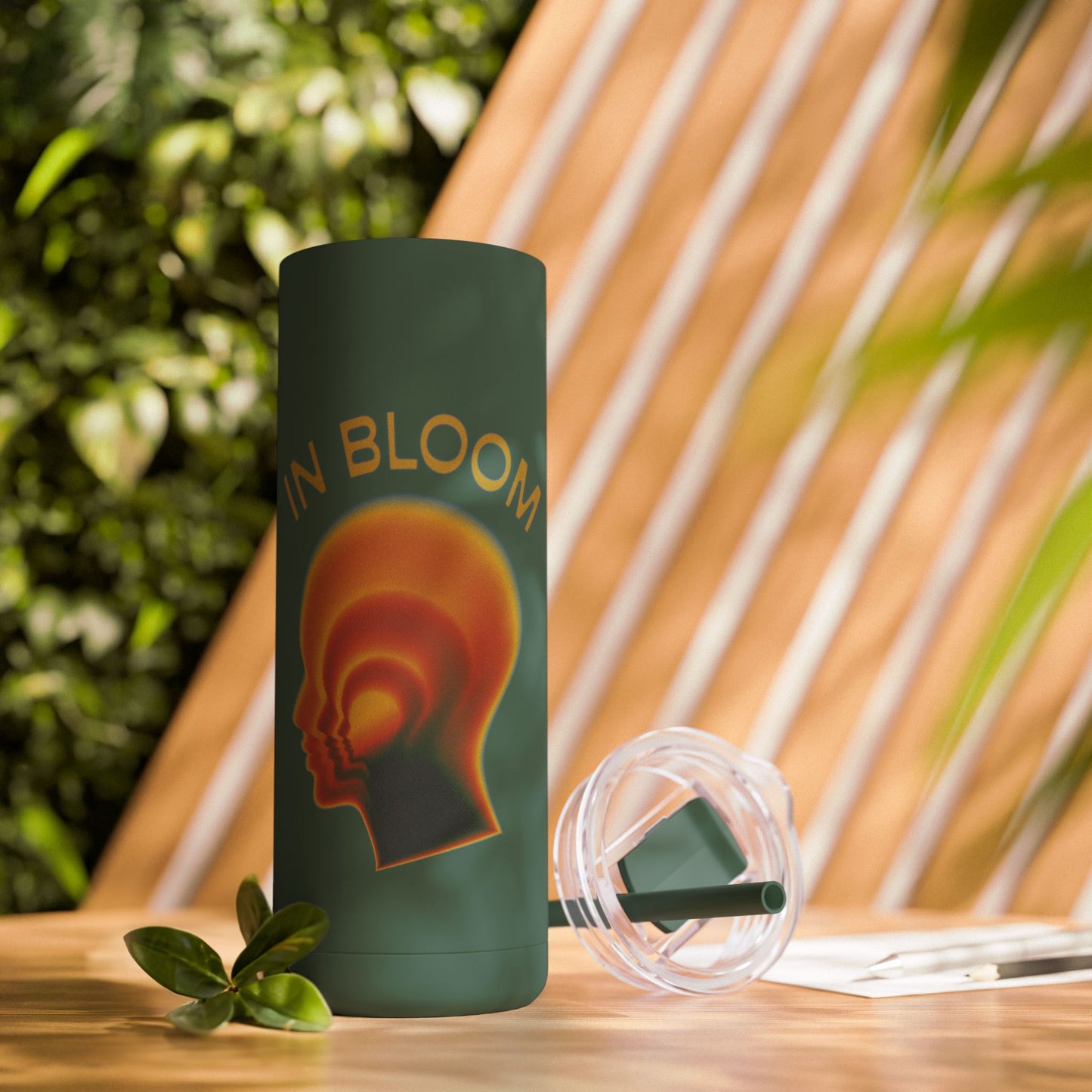 In Bloom Skinny Matte Tumbler, 20oz