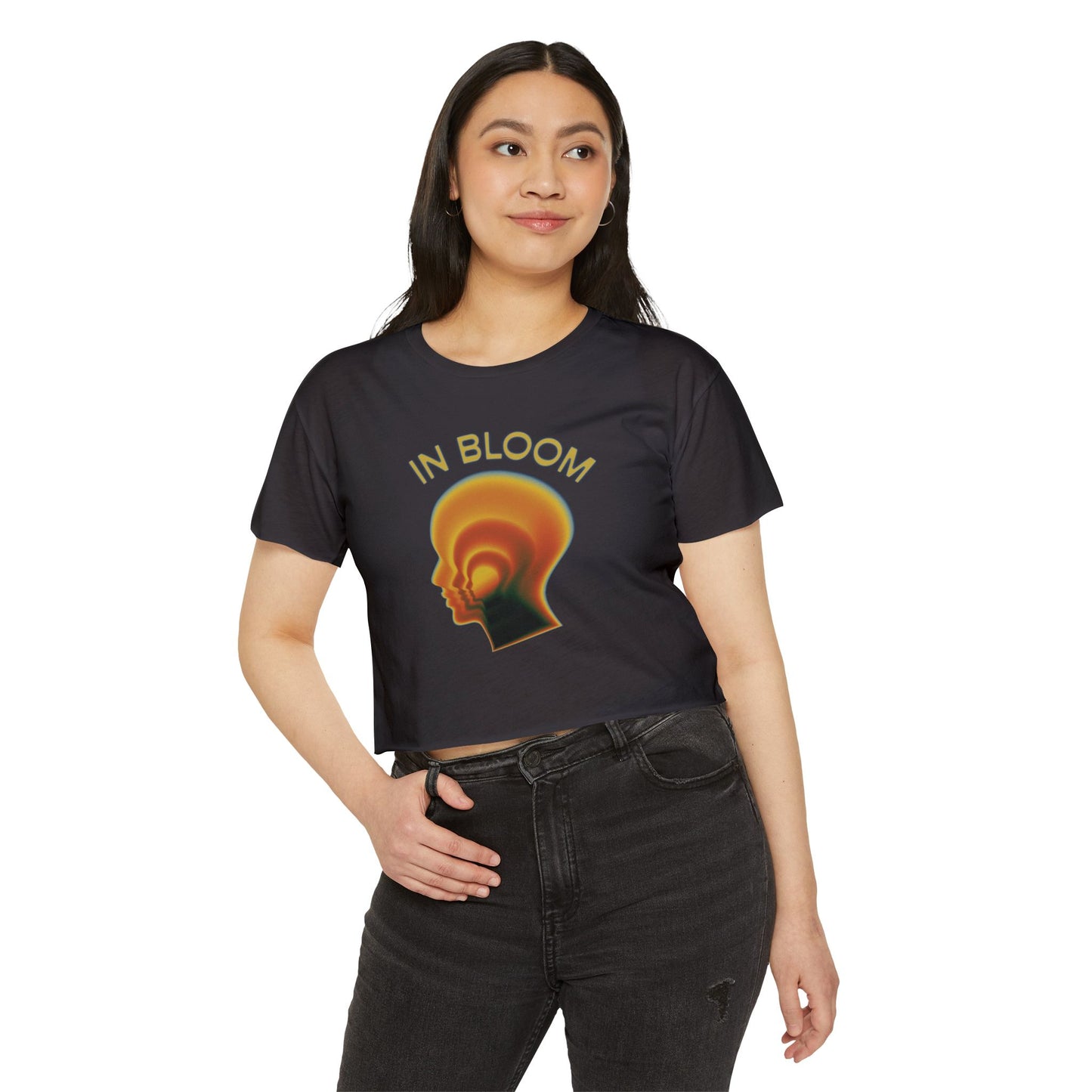 In Bloom Women's Festival Crop Top
