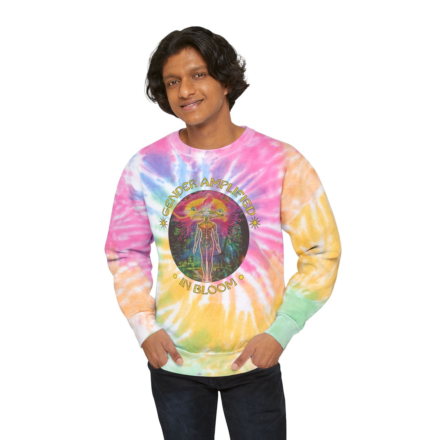 In Bloom Aura Tie-Dye Sweatshirt