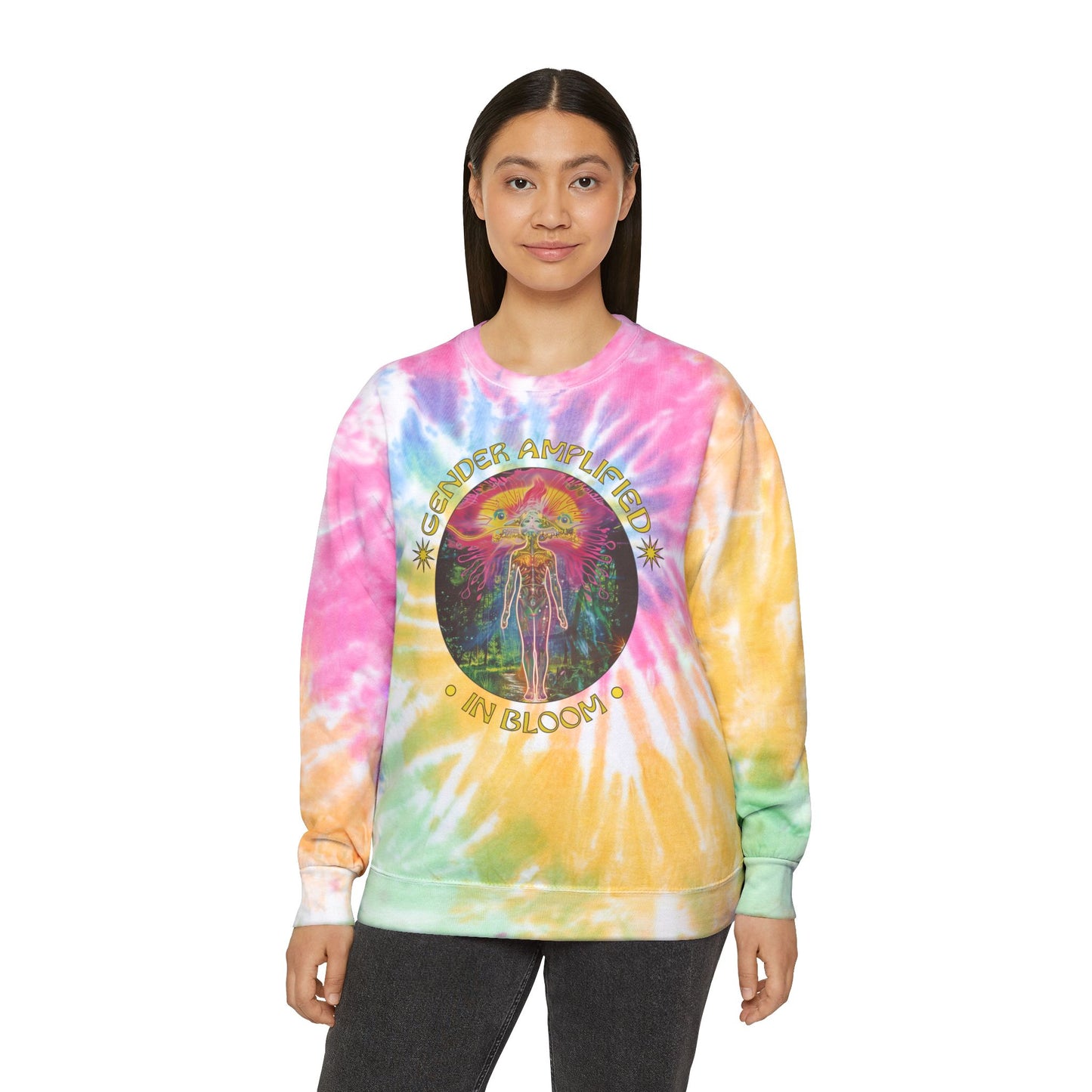 In Bloom Aura Tie-Dye Sweatshirt