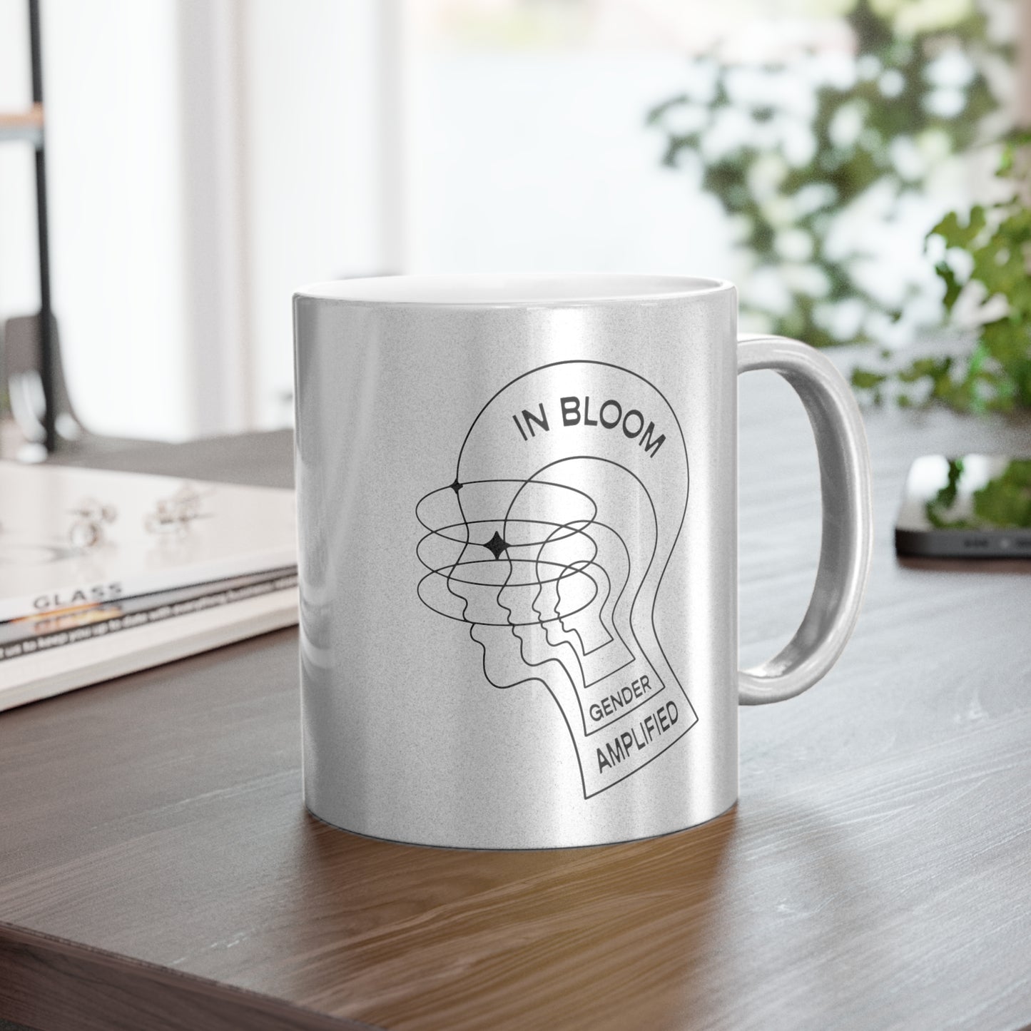 In Bloom Psyche Chrome Mug